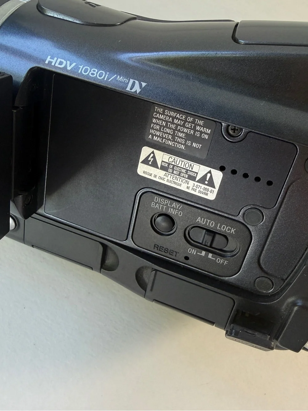 Sony hdr hc1